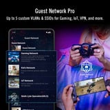 ASUS ROG Rapture GT-BN98 router Zwart