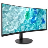 Acer Vero CB343CUR J0 34" Curved UltraWide monitor Zwart, 2x HDMI, 1x DisplayPort, Audio, LAN, USB, 120 Hz