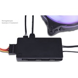 Alphacool Core 6x 4-Pin PWM/DRGB Splitter fancontroller Zwart