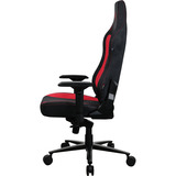Arozzi Vernazza Supersoft Fabric - Black/Red gamestoel Zwart/rood