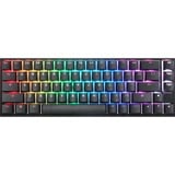 Ducky Mecha Pro SF RGB mechanisch toetsenbord Zwart, US lay-out (QWERTY), Cherry MX Red, 65%, RGB leds, PBT double-shot