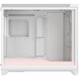 Fractal Design Meshify 3 XL Ambience Pro RGB Clear Tint big tower behuizing Wit | 2x USB-A | 1x USB-C | RGB | Tempered Glass