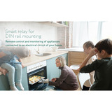 Frient Smart DIN Relay relais Lichtgrijs, Zigbee