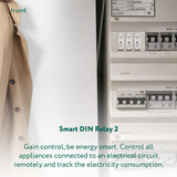 Frient Smart DIN Relay relais Lichtgrijs, Zigbee