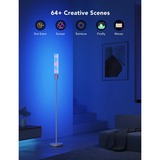 Govee RGBICWW Cylinder Floor Lamp sfeerverlichting Zwart, 2,4GHz-wifi + Bluetooth