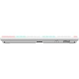 HelloGanss HS108T GC12 RGB mechanisch toetsenbord Wit, US lay-out (QWERTY), Gateron Yellow, 100%, RGB leds, PBT Doubleshot keycaps, hot swap, 2,4 GHz / Bluetooth / USB-C