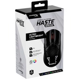 HyperX Pulsefire Haste Wireless gaming muis Zwart, 400 - 16000 Dpi, RGB led