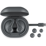 JLab JBuds Sport ANC 4 in-ear oortjes Zwart, Bluetooth 5.2