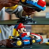 LEGO Super Mario - Mario Kart – Mario en standaardkart Constructiespeelgoed 