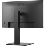 LG 24BA650 23.8" monitor Zwart, HDMI, DisplayPort, Audio, USB-C