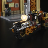 Lumibricks Steampunk World - Steampunk Motorcycle Pursuit Constructiespeelgoed F9067