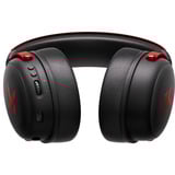 MCHOSE V9 Pro Wireless  over-ear gaming headset Zwart/rood, PC / laptop / Playstation / Switch / Smartphone, 2.4G / Bluetooth / Wired / Type-C
