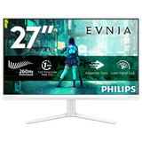 Philips EVNIA 27M2N3201PL 27" monitor Wit, 1x HDMI 2.0, 1x DisplayPort 1.4, 260 Hz (Overclock)
