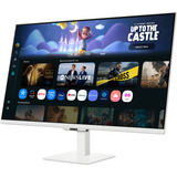 Samsung Smart Monitor M5 S32FM501EU 31.5" Wit, 2x HDMI, 2x USB-A, Wi-Fi 5