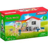 Schleich Farm World - Dierenartspraktijk met huisdieren speelfiguur 42502