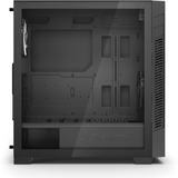 Sharkoon S25-W2 ARGB midi tower behuizing Zwart | 2x USB-A | 1x USB-C | RGB | Tempered Glass