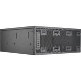 SilverStone RM4A rack behuizing Zwart | 4U | USB-C