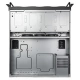 SilverStone RM61-312, rack, serverbehuizing Zwart | 6U