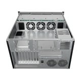 SilverStone RM61-312, rack, serverbehuizing Zwart | 6U