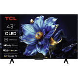 TCL 43QLED780K 43" Ultra HD Led-tv Zwart, 3x HDMI, 2x USB-A, CI, Optisch, Bluetooth, LAN, WLAN, HDR10+