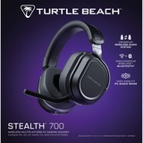 Turtle Beach Stealth 700 Gen3 Draadloze gamingheadset over-ear gaming headset Zwart, PC, PS5™, PS4™ en mobiele apparaten met Bluetooth®, incl. Steam Deck™