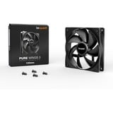 be quiet! Pure Wings 3 case fan Zwart, 120 x 120 x 25 mm