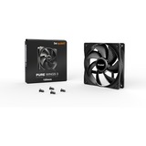 be quiet! Pure Wings 3 case fan Zwart, 120 x 120 x 25 mm