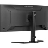 iiyama G-Master Red Eagle GCB3484WQSU-B1 34" Curved UltraWide gaming monitor Zwart, 180 Hz, HDMI, DisplayPort, Audio, AMD Free-Sync
