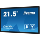 iiyama ProLite TW2223AS-B2 21.5" Public Display Zwart (mat), Touch, HDMI, Audio, USB, LAN, Android, Bluetooth