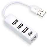 ACT Connectivity USB Hub 4 port usb-hub Wit