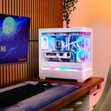 ALTERNATE Ryzen 7 - 5060 Ti White Gaming pc Powered by ASUS Wit | R7 7800X3D | NVIDIA GeForce RTX 5060 Ti | 32 GB | 1 TB SSD
