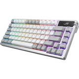 ASUS ROG Azoth RGB mechanisch gaming toetsenbord Wit, US lay-out (QWERTY), ROG NX Snow, 80% (TKL)	, RGB leds, TKL, Hot-swappable, Bluetooth / 2.4GHz / USB 2.0