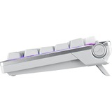 ASUS ROG Azoth RGB mechanisch gaming toetsenbord Wit, US lay-out (QWERTY), ROG NX Snow, 80% (TKL)	, RGB leds, TKL, Hot-swappable, Bluetooth / 2.4GHz / USB 2.0