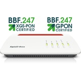 AVM FRITZ!Box 5590 Fiber XGS-PON router Wit/rood, Mesh Wi-Fi