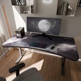 Arozzi Arena Gaming Desk - Gunmetal - Galaxy Gunmetal/lichtgrijs