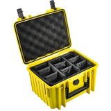 B&W outdoor.case type 2000 RPD koffer Geel