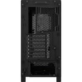 Corsair FRAME 4000D midi tower behuizing Zwart | 2x USB-A | 1x USB-C | Tempered Glass