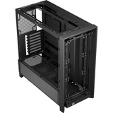 Corsair FRAME 4000D midi tower behuizing Zwart | 2x USB-A | 1x USB-C | Tempered Glass