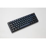 Ducky One 3 Pro Mini RGB mechanisch gaming toetsenbord Zwart, US lay-out (QWERTY), Cherry MX2A Blue, 60%, RGB led, Double-shot PBT, QUACK Mechanics, hot swap