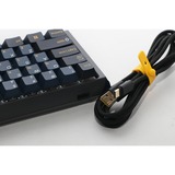 Ducky One 3 Pro Mini RGB mechanisch gaming toetsenbord Zwart, US lay-out (QWERTY), Cherry MX2A Blue, 60%, RGB led, Double-shot PBT, QUACK Mechanics, hot swap