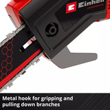 EINHELL Professional Accu Telescopische Kettingzaag GP-LC 18/20 Li T BL-Solo Rood/zwart, Accu en oplader niet inbegrepen