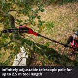 EINHELL Professional Accu Telescopische Kettingzaag GP-LC 18/20 Li T BL-Solo Rood/zwart, Accu en oplader niet inbegrepen