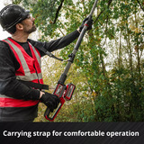 EINHELL Professional Accu Telescopische Kettingzaag GP-LC 18/20 Li T BL-Solo Rood/zwart, Accu en oplader niet inbegrepen