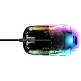 Endgame Gear XM1 RGB Dark Reflex gaming muis Transparant, 50 - 16.000 dpi