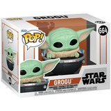 Funko Pop! Star Wars: The Mandalorian - Grogu in Hovering Pram speelfiguur 