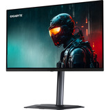 GIGABYTE MO27U2 27" 4K UHD gaming monitor Zwart, 2x HDMI, DisplayPort, 2x USB-A, USB-B, USB-C, 240 Hz