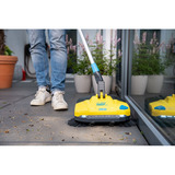 Gloria EasySweep 18V incl. 2,5 Ah accu veegmachine Geel, BOSCH PBA 18V POWER FOR ALL accu inbegrepen
