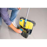Gloria EasySweep 18V incl. 2,5 Ah accu veegmachine Geel, BOSCH PBA 18V POWER FOR ALL accu inbegrepen