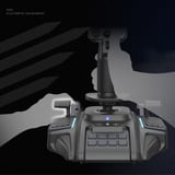 HORI ACE COMBAT 8: WINGS OF THEVE Flight Stick joystick Zwart, PlayStation 4, PlayStation 5, Pc