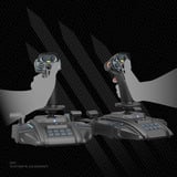 HORI ACE COMBAT 8: WINGS OF THEVE Flight Stick joystick Zwart, PlayStation 4, PlayStation 5, Pc